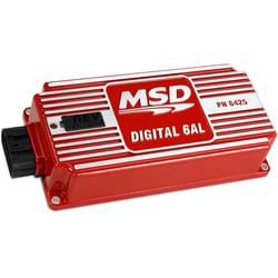 Picture of MSD 6425 Digital 6AL Ignition Control Module with Rev Limiter - Red