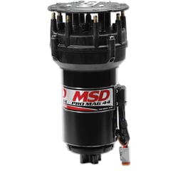 Picture of MSD 81307 Pro Mag 44 Amp Magneto Generator CW Rotation Black Pro Cap Band Clamp