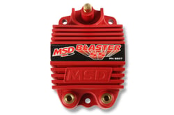 Picture of MSD 8207 Blaster SS E-Core Ignition Coil - Red - 40,000V