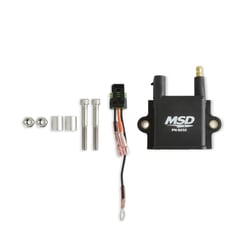 Picture of MSD 8232 Single Tower Blaster Ignition Coil for CPC Ignition Control Black