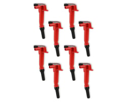 Picture of MSD 82748 Ignition Coil 8-Pack for Ford F-Series 6.2L V8 Red