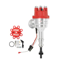 Picture of MSD 8354 Ford 351W Ready-To-Run Pro-Billet Distributor with Built-In Rev Limiter