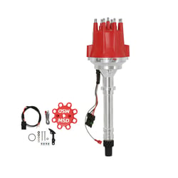 Picture of MSD 83606 Chevy V8 Marine Ready-to-Run Distributor with Built-In Rev Limiter