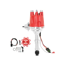 Picture of MSD 8552 Ready-To-Run Pro-Billet Distributor Buick 400-430-455 V8 Red
