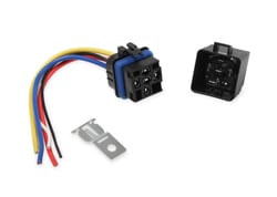 Picture of MSD 89611 SPST Waterproof Relay with Socket Harness 40/30 Amp
