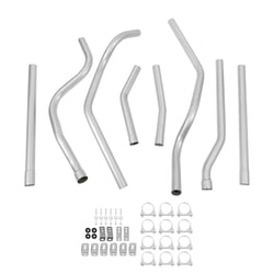 Picture of Hooker 16562HKR Competition Header Back Dual Exhaust System Kit