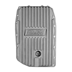 Picture of B&M 70391 Hi-Tek Deep Aluminum Transmission Pan with Cooling Fins