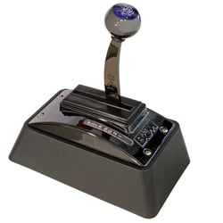 Picture of B&M 81683 Quicksilver Automatic Ratchet Shifter Black Chrome