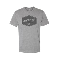 Picture of Edge Products 99285 25 Year Anniversary T-Shirt Large Ash Gray