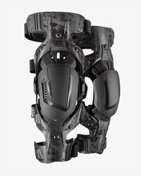 Picture of EVS WEBECL-BK-XP Web Eclipse Knee Brace Pair Black XL