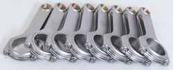 Picture of Eagle CRS6243C3D 4340 Forged H-Beam Connecting Rod Set 6.243" Length