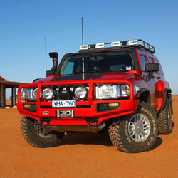Picture of ARB 3468010 Combar Suit Flares ARB Fog Hummer H3 05-10 8-9.5