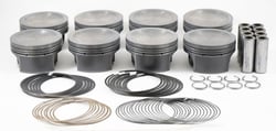 Picture of MAHLE 930256072 Performance Forged Piston 3.572 Bore 9.5:1 Compression