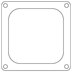 Picture of Cometic CP15238 Holley 4500 Dominator Carburetor Mounting Gaskets 10-Pack