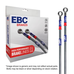 Picture of EBC BLA7153-4L Stainless Steel Braided Brake Line Kit Front and Rear