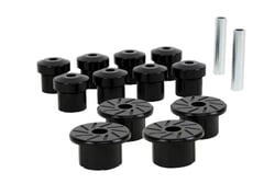 Picture of Whiteline W73822 Rear Leaf Spring and Shackle Bushing Kit