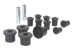 Picture of Whiteline W73829 Rear Leaf Spring & Shackle Bushing Kit