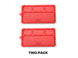 Picture of WeatherTech 8ATT02 ToolTray Flexible Tool Organizer 2-Pack Red