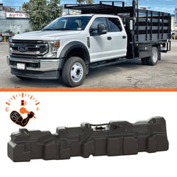 Picture of Titan Fuel Tanks 7020717 54 Gallon Midship Replacement Fuel Tank for Ford Cab & Chassis 120" Wheelbase