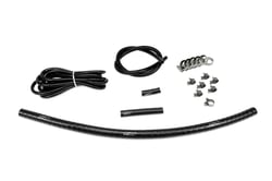 Picture of HPS Performance Products 57-2013-BLK Silicone Vacuum Hose Kit for Toyota Supra MK4