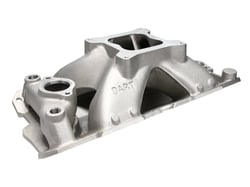 Picture of Dart 42411000 Single Plane High-Rise Intake Manifold for Small Block Chevy