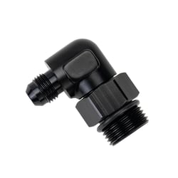 Picture of Derale Performance 59506 Aluminum Swivel Fitting 90 Degree 7/8-14 UNF x -6AN Male