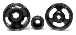 Picture of GFB 2002 Underdrive Pulley Kit - 3-Piece Lightweight Aluminum Crank Alternator Power Steering