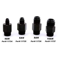 Picture of Nitrous Express 11726 8AN BOTTLE NIPPLE FOR LIGHTNING 500 VALVE