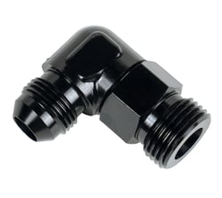Picture of Derale Performance 59508 Aluminum Swivel Fitting 90° 7/8-14 Unf X -8an Male