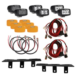 Picture of RIGID Industries 46731 Triple SR-M Fog Light Kit for 2021+ Ford Bronco