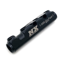 Picture of Nitrous Express 15841 4-Port Fuel Distribution Log without Fittings