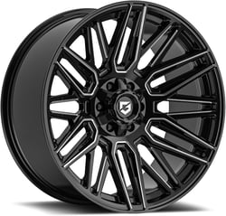 Picture of Gear Off Road 770BM-2106819 770BM Wheel 20x10 6x135/6x5.50 -19mm Offset Gloss Black Milled