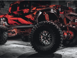 Picture of Gear Off Road GNAME-S-MB-4 GNAME-S-MB-4 G/A SM GEAR LOGO MATTE BLK QTY 4