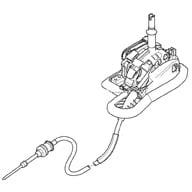 Picture of Genuine BMW 25-16-7-603-764 Steptronic Automatic Transmission Shift Lever Assembly