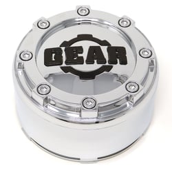 Picture of Gear Off Road CAP-8LPT-C17 Chrome Pop-In Tall Center Cap for 8-Lug Wheels