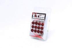 Picture of Wheelmate Products 33007R Monster Red Closed End Lug Nut Caps M14x1.5 (20 Pack)