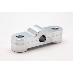Picture of Blox Racing BXAC-00321-SI 2-Piece Solid Shifter Bushing Kit Silver