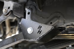 Picture of Rock Hard 4x4 Parts RH-80518 Front and Rear Upper Control Arm Skid Plates for Jeep Gladiator JT