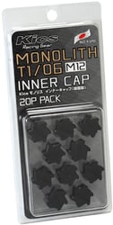 Picture of Project Kics WCMF1K M12 Monolith Replacement Cap Set Black 20 Pieces