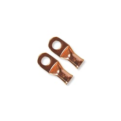 Picture of Longacre Racing Products 52-45660 Battery Cable Ends 1/0 Gauge Copper Pair