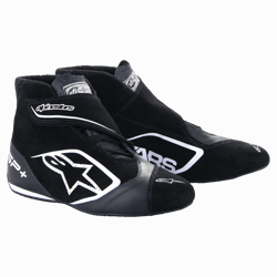 Picture of Alpinestars 2710823-12-10 SP+ Racing Driving Shoes SFI 3.3/5 Size 10 Black/White