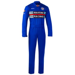 Picture of Sparco 002020MRAZ3L Martini Racing Replica Mechanics Suit Blue Size L