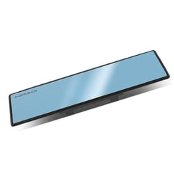 Picture of NRG Innovations IM-270FBL Universal Wide Angle Clip-On Rear View Mirror with Blue Tint