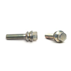 Picture of H&R 1455907 SET Wheel Bolt Set M14x1.5 59mm Porsche Ball Seat Silver