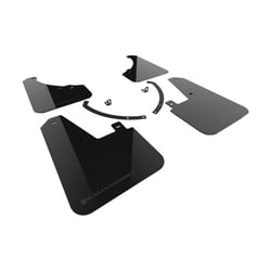 Picture of RallyArmor MF118-UR-BLK-DGRY UR Mud Flaps Black with Dark Grey Logo