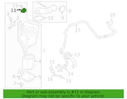 Picture of Genuine Porsche 0PB-129-061 Vacuum Solenoid Air Intake Control Unit