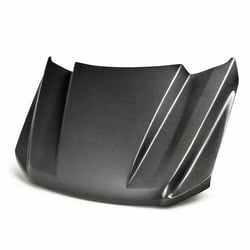 Picture of Anderson Composites AC-HD21FDF150-CJ Type-CJ Carbon Fiber Hood for 2021-2024 Ford F-150