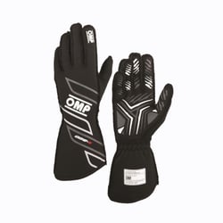 Picture of OMP Racing IB0-0778-A01-061-XL ONE-S Racing Gloves FIA 8856-2018 Red Size XL