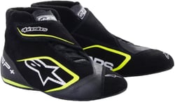 Picture of Alpinestars 2710823-12-13 SP+ Mid-Top Racing Driving Shoes SFI 3.3/5 Size 13 Black/White