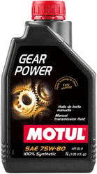 Picture of Motul 111133 Gear Power 75W-80 Manual Transmission Fluid 1 Liter